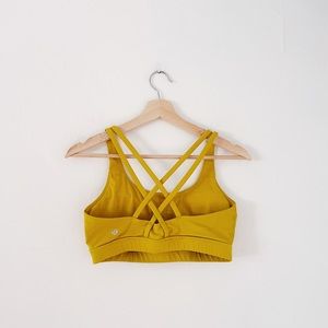 Lululemon | Golden Yellow Energy Bra